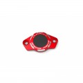 DBK Special Parts (Ducabike) Carbon Inlay Timing Inspection Cover for Ducati's DBK Special Parts (Ducabike) Carbon Inlay Timing Inspection Cover for Ducati's